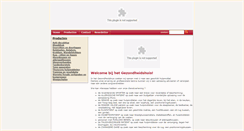 Desktop Screenshot of gezondheidshuis.be